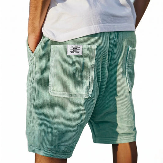 Víctor | Eleganta shorts i sammet