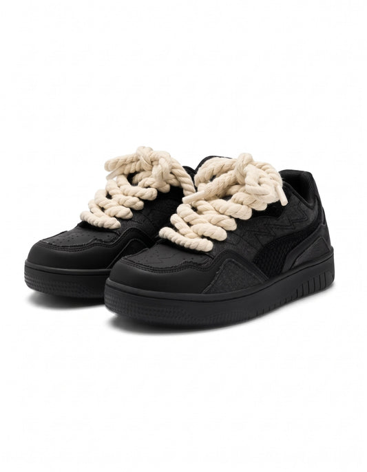 Zapatillas con textura Marcos - Negros
