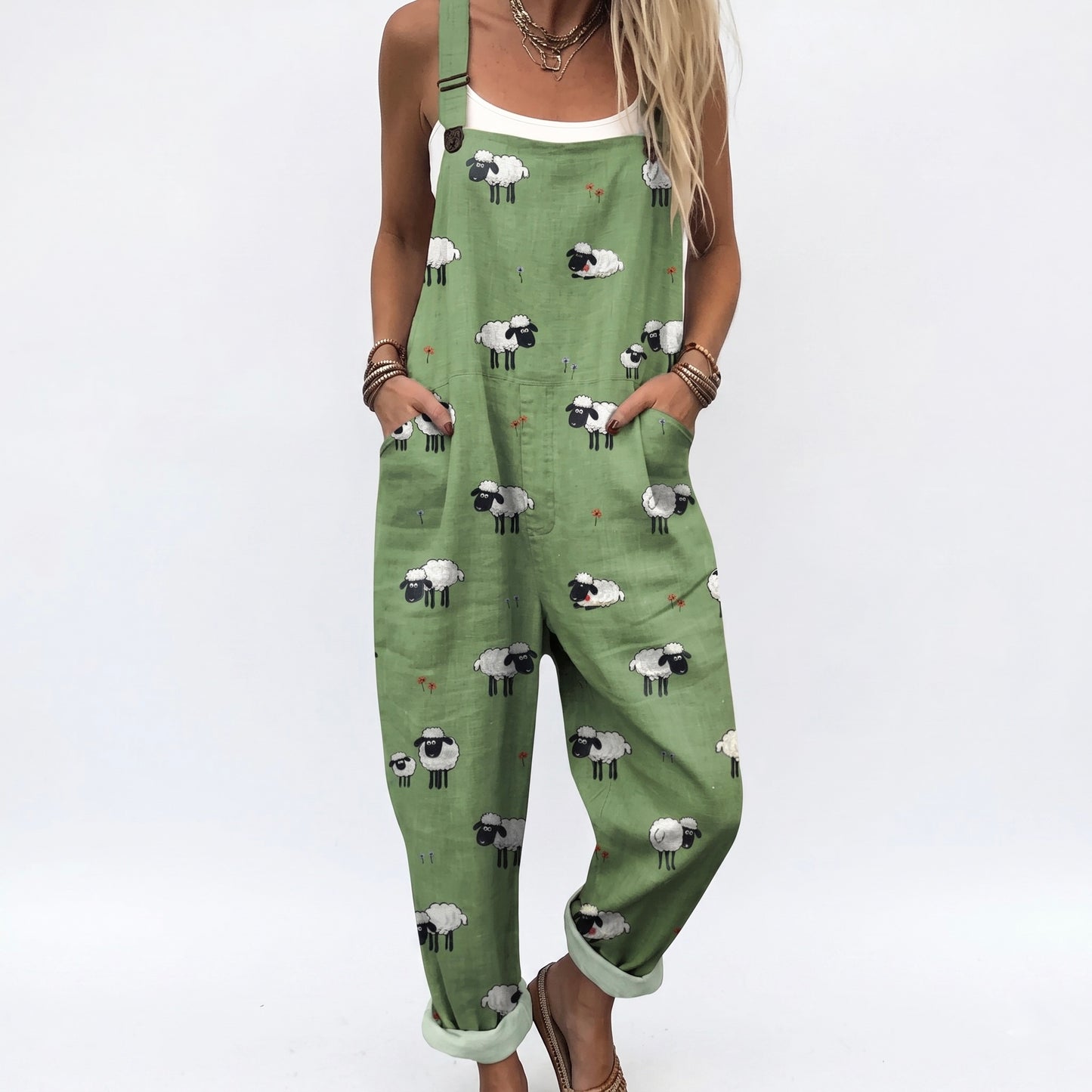 Peto estampado cómodo