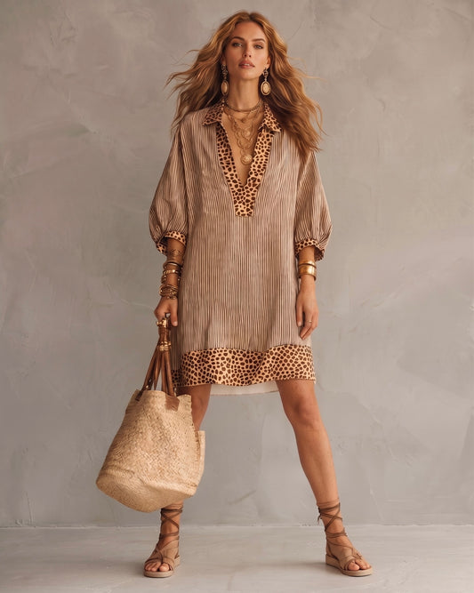 Vestido leopardo - Carmen