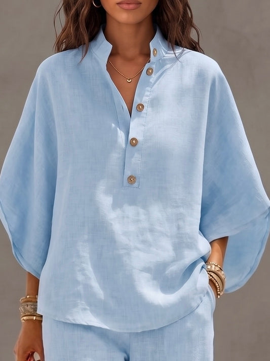 Mariel | Conjunto de lino de algodón