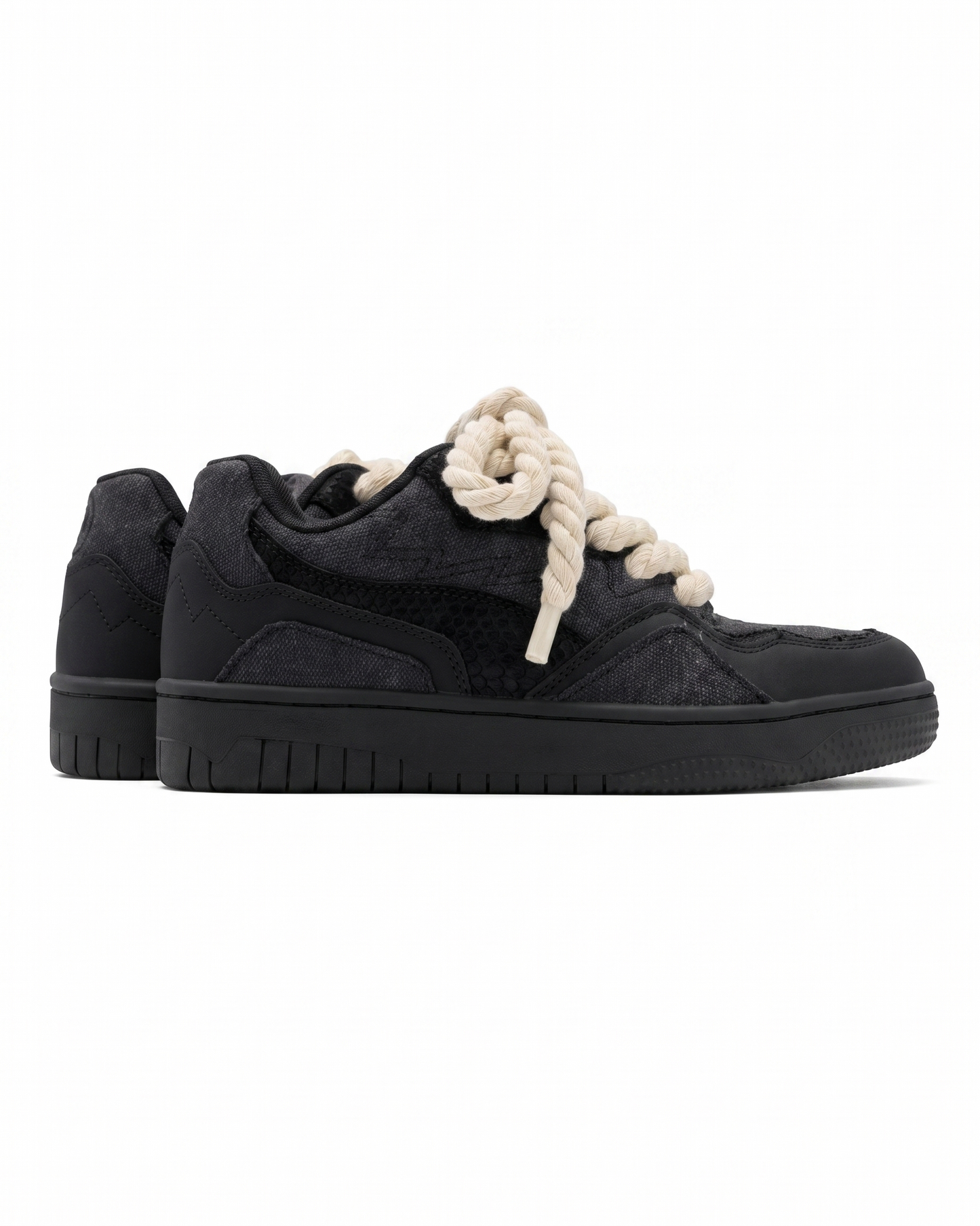 Zapatillas con textura Marcos - Negros
