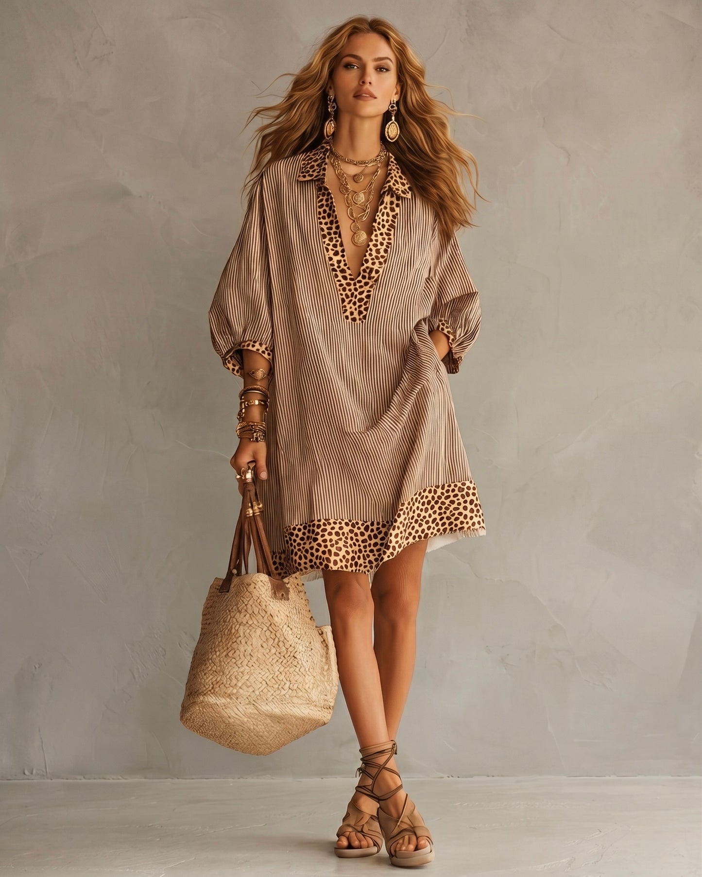 Vestido leopardo - Carmen