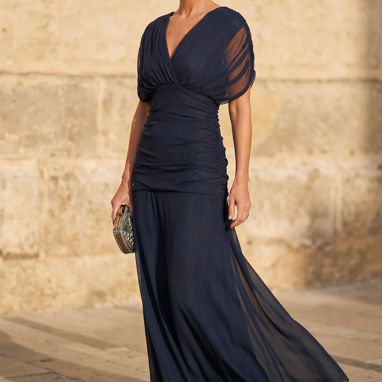 Blanca | Elegante vestido azul