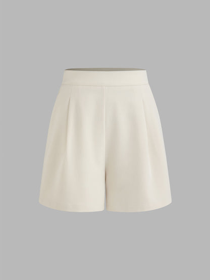 Pantalones cortos de talla alta