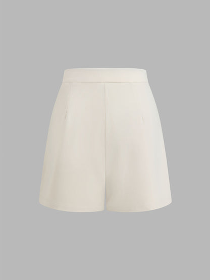 Pantalones cortos de talla alta