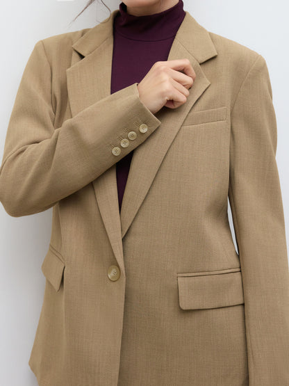 Claudia | Americana Oversize con Cuello en V
