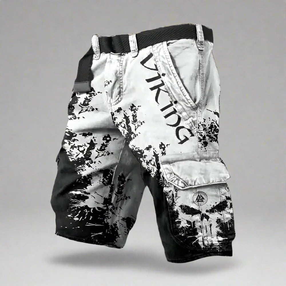 Steven | Bekväma viking-cargoshorts