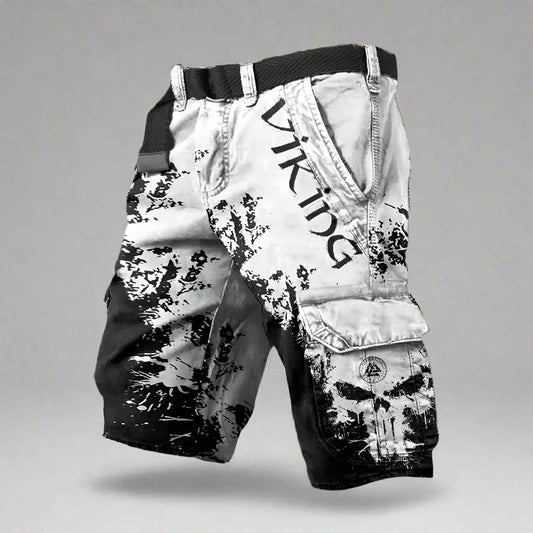 Steven | Bekväma viking-cargoshorts
