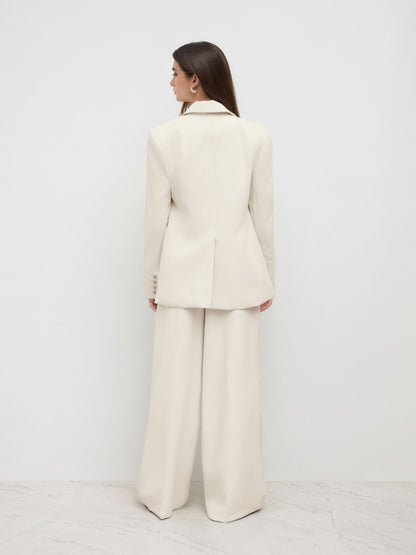 Claudia | Americana Oversize con Cuello en V
