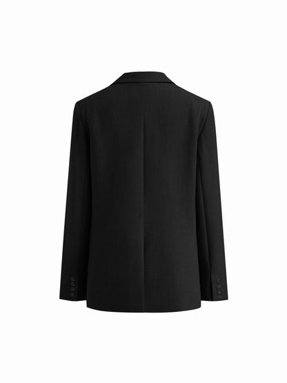 Claudia | Americana Oversize con Cuello en V