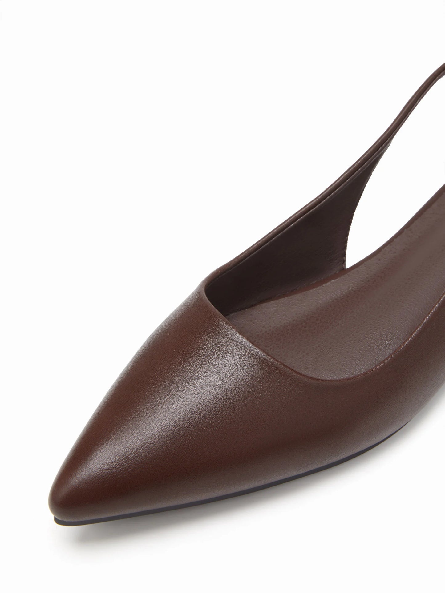 María | Tacones de puntera con tira al talón