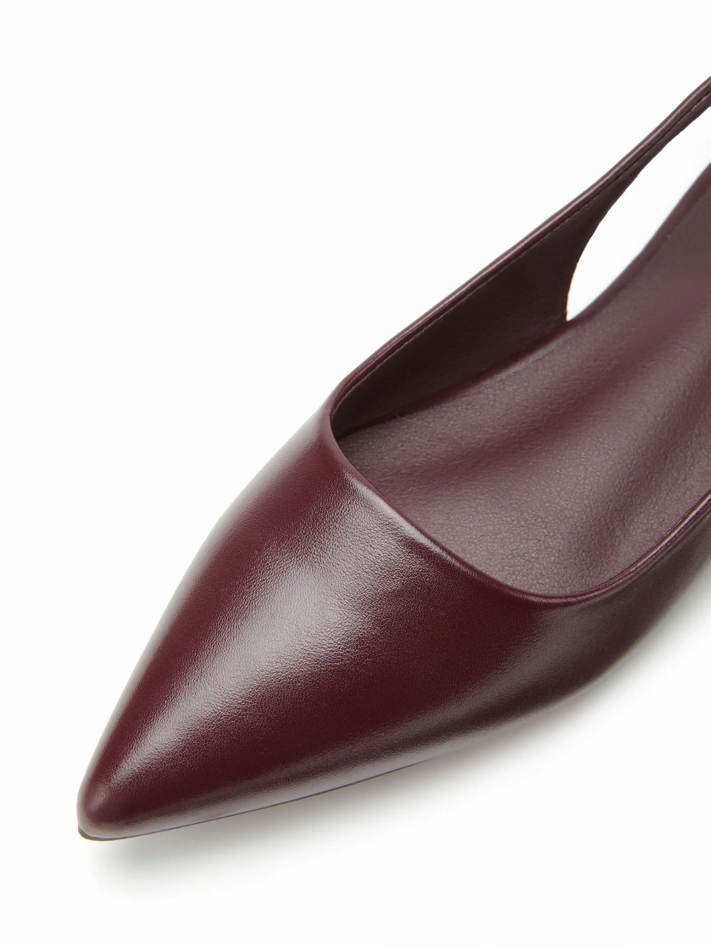 María | Tacones de puntera con tira al talón