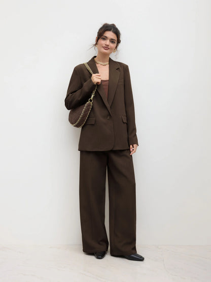 Claudia | Americana Oversize con Cuello en V