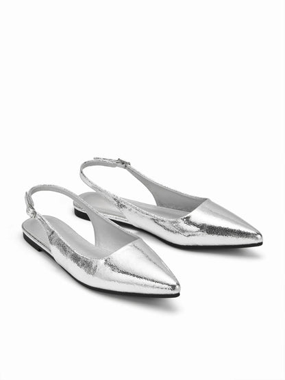 María | Tacones de puntera con tira al talón