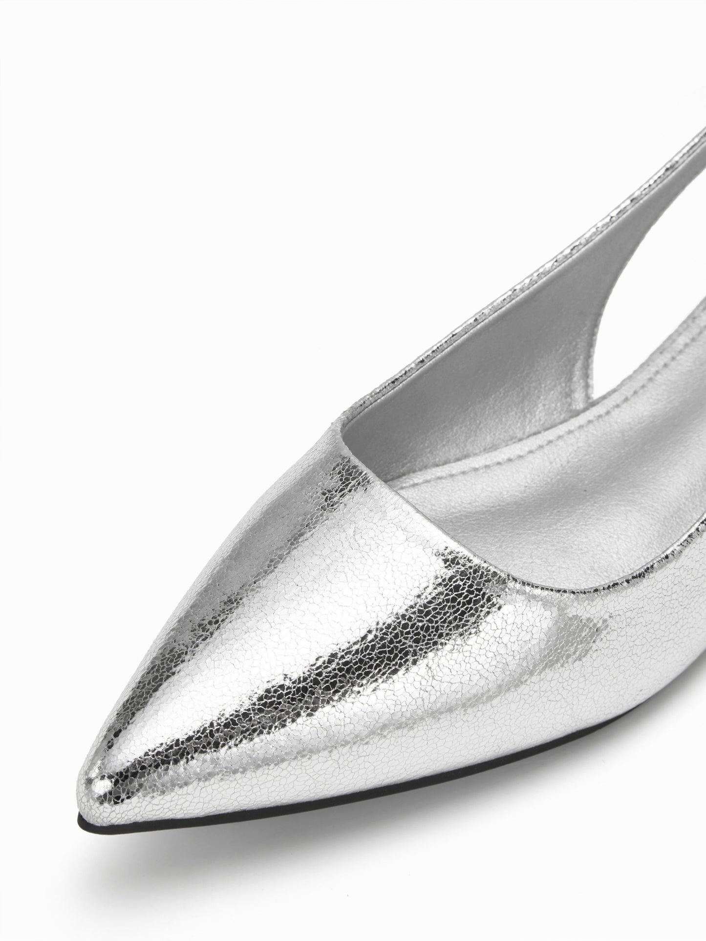 María | Tacones de puntera con tira al talón
