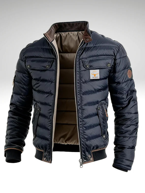 Elegant urban vadderad jacka