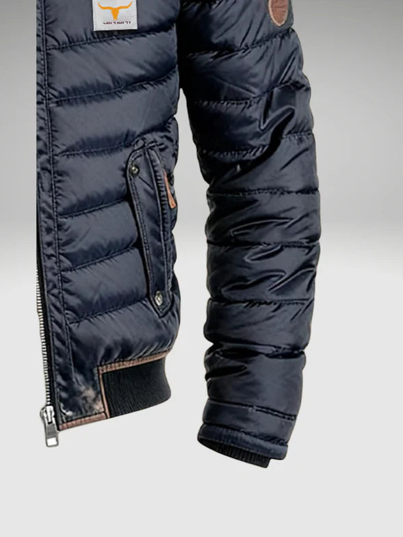 Elegant urban vadderad jacka
