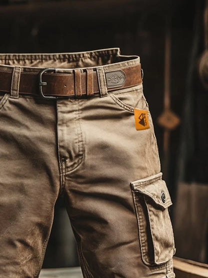 Leo | Retro-shorts i cargostil med flera fickor