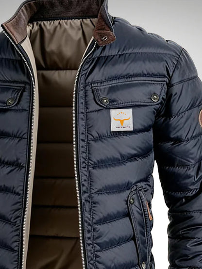 Elegant urban vadderad jacka