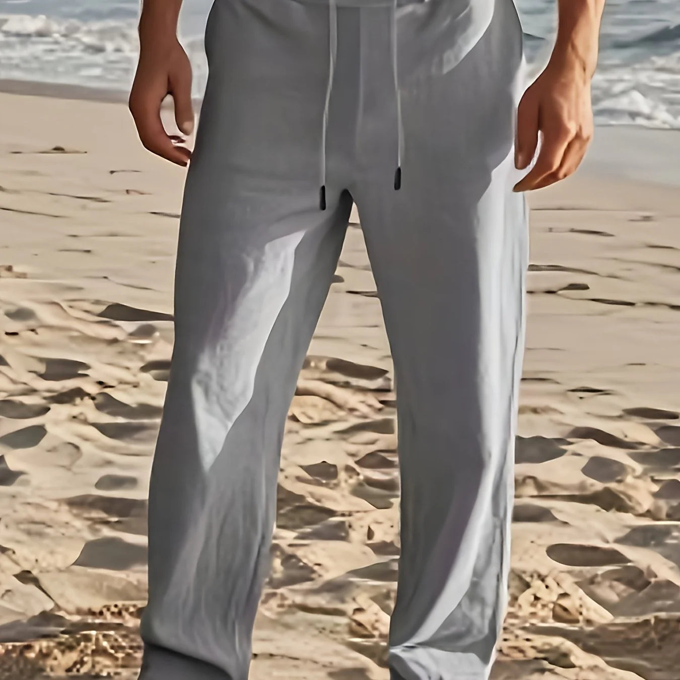 STEN | PANTALONES DE LINO PARA HOMBRE