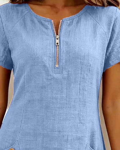 Klänning Lina™: naturlig elegans för vardagen.
