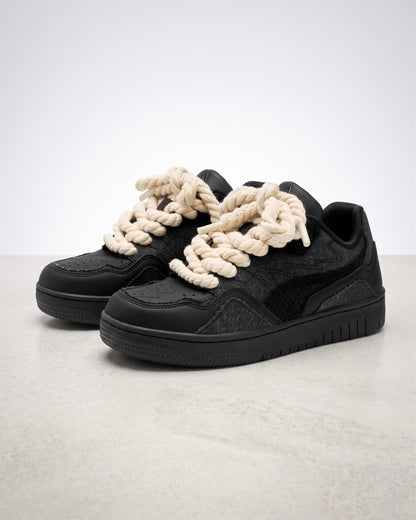 Zapatillas con textura Marcos - Negros