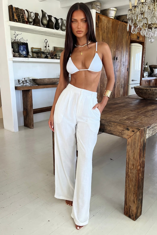 Pantalones Arshia - Blancos