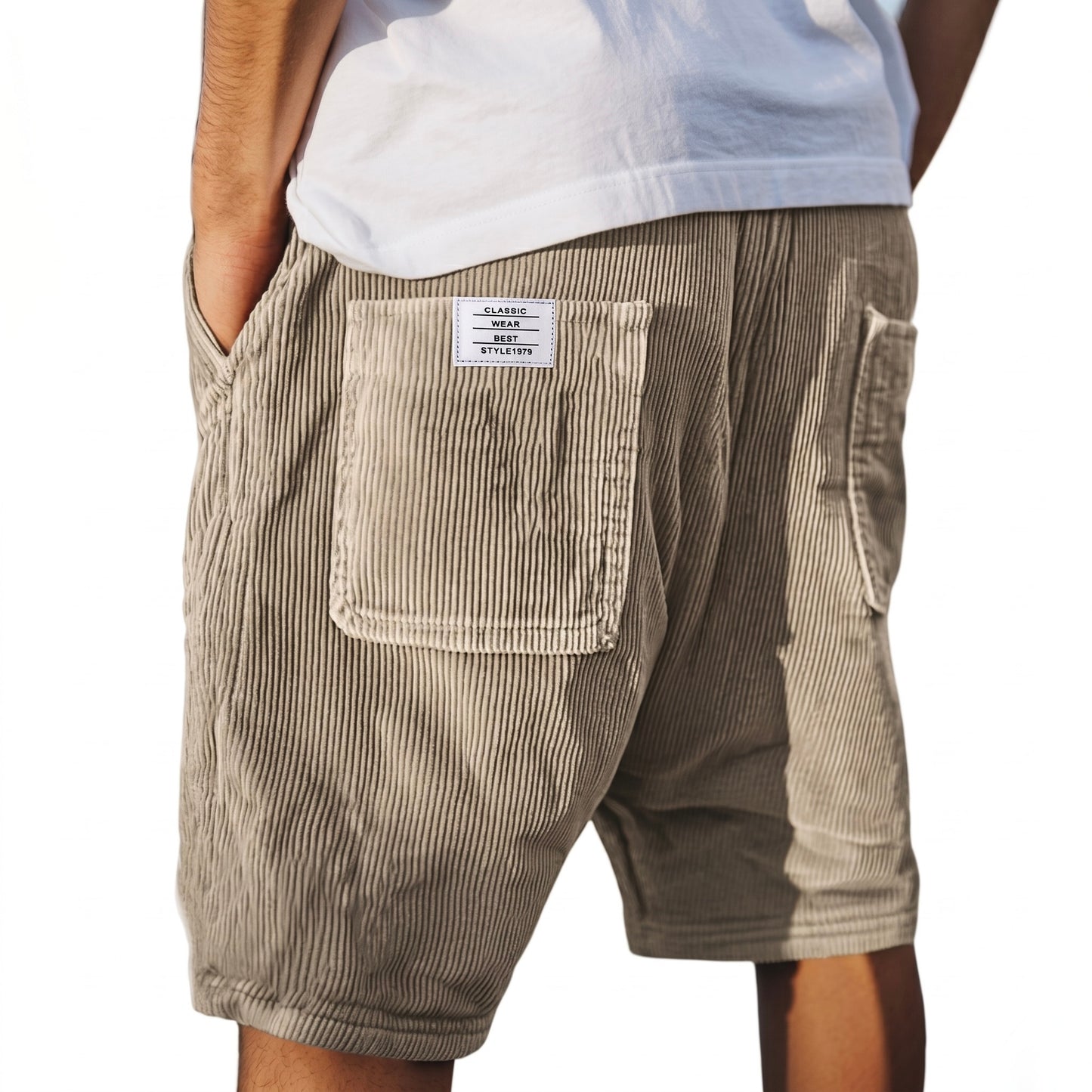 Víctor | Pantalones cortos elegantes de terciopelo