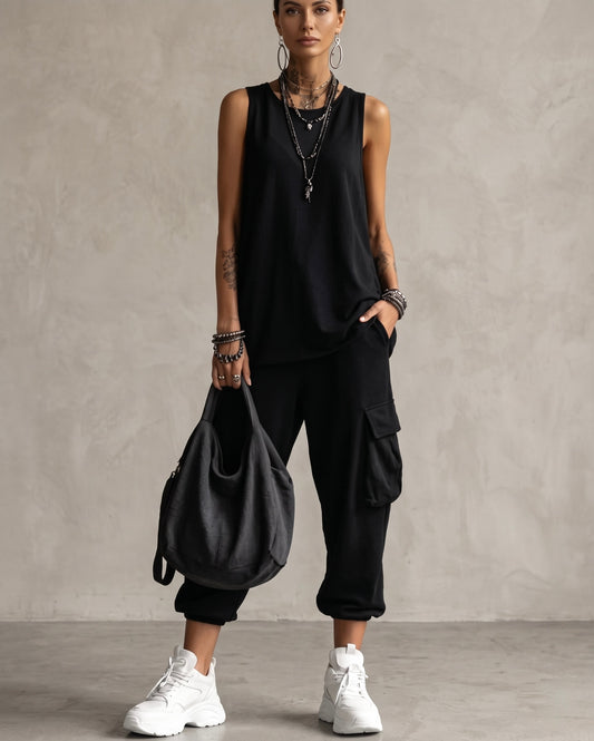 Signe | En avslappnad outfit med urban komfort