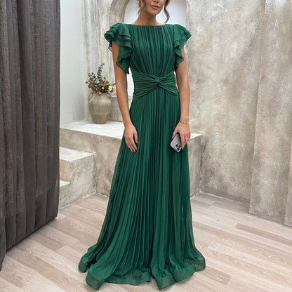 María™ | Vestido de noche plisado