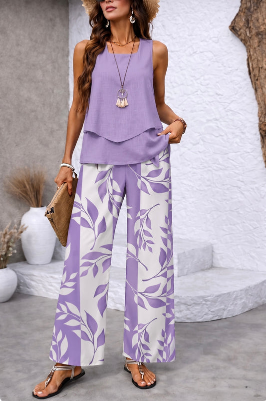 Lara | Conjunto Flor de Lavanda