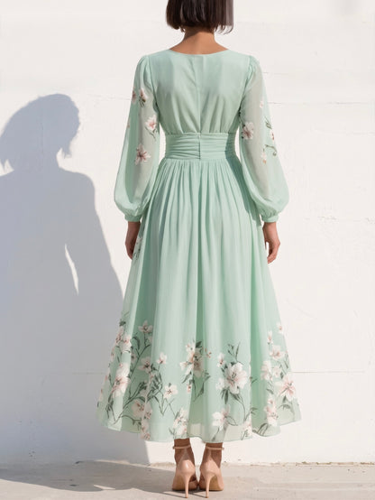 Paula | Vestido midi floral