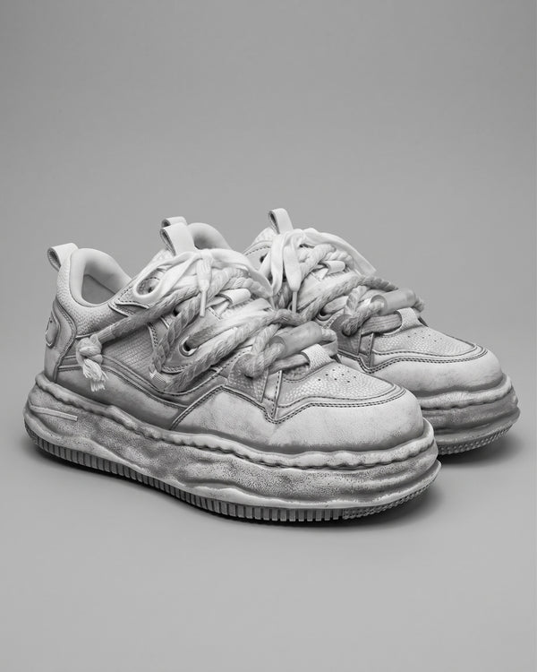 Zapatillas con textura Bryan - Blanca