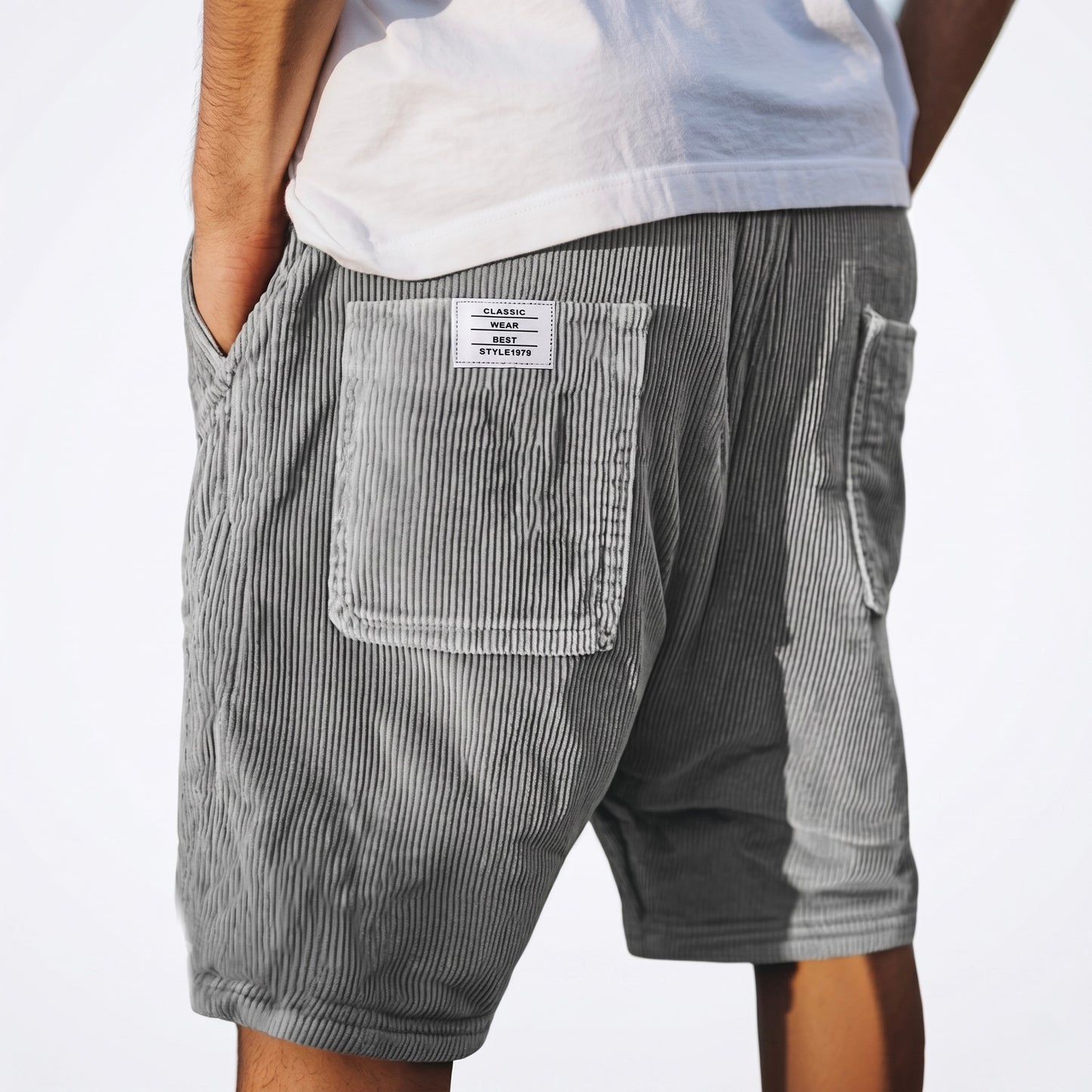 Víctor | Pantalones cortos elegantes de terciopelo