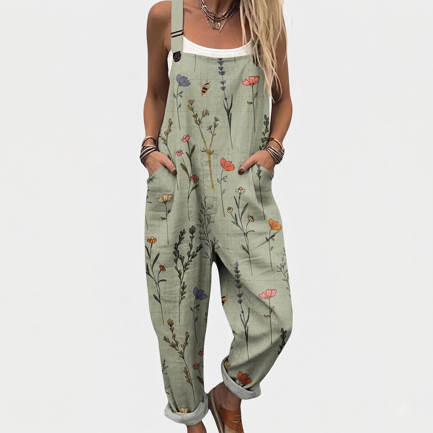 Peto estampado cómodo