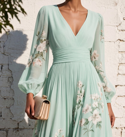 Paula | Vestido midi floral