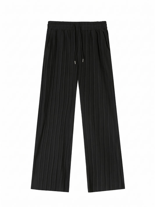 Pantalón Plisado Relaxed Fit
