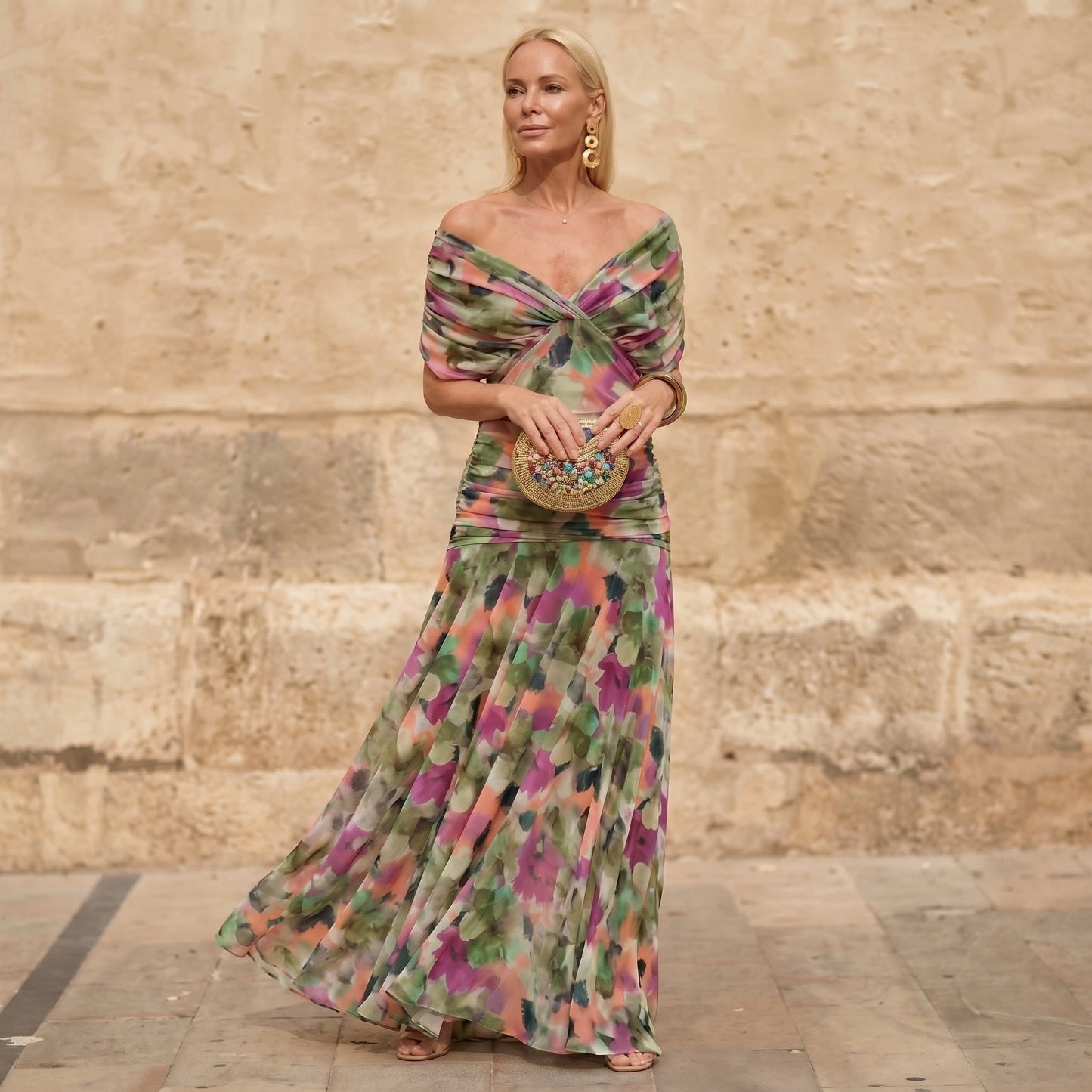 Marta | Vestido elegante y colorido