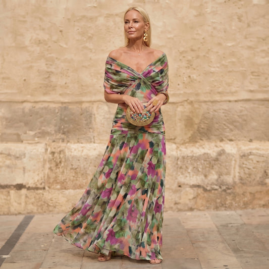 Marta | Vestido elegante y colorido