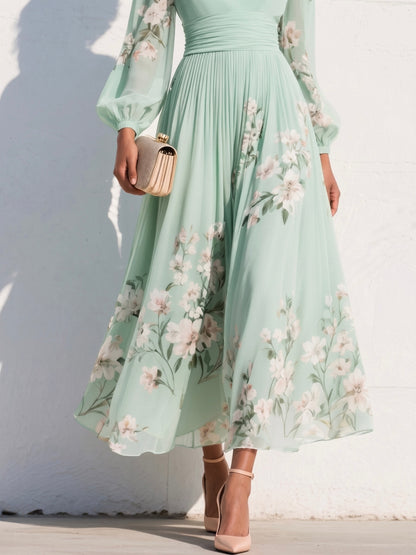 Paula | Vestido midi floral