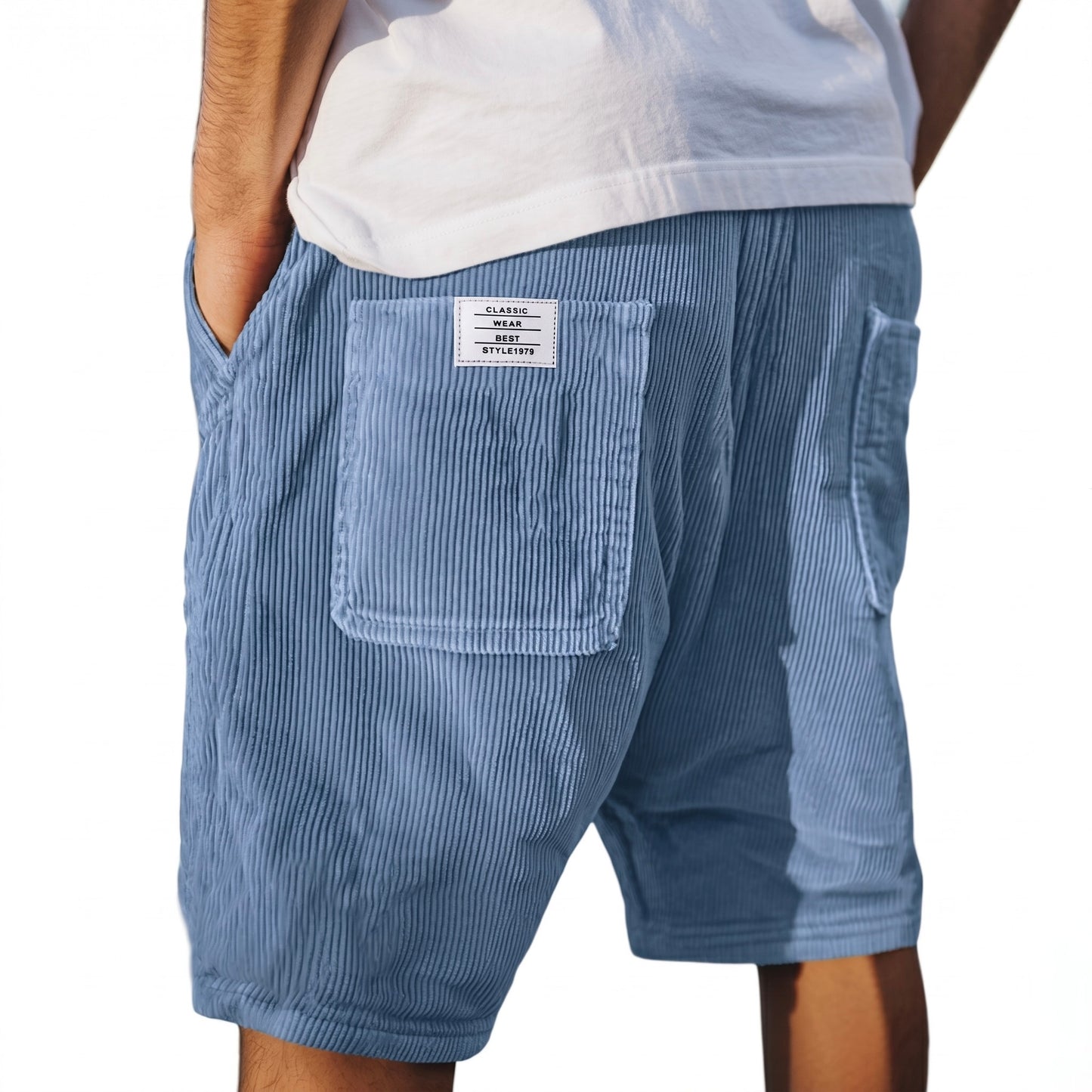 Víctor | Pantalones cortos elegantes de terciopelo