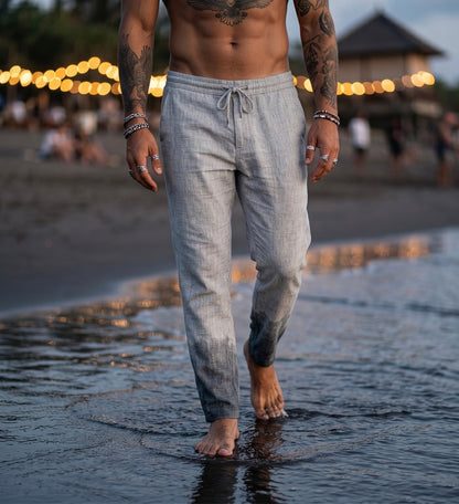 Mateo | Pantalones de playa de lino