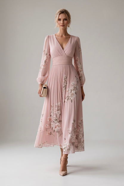 Paula | Vestido midi floral