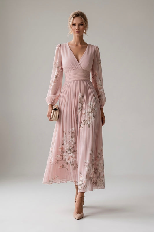 Paula | Vestido midi floral