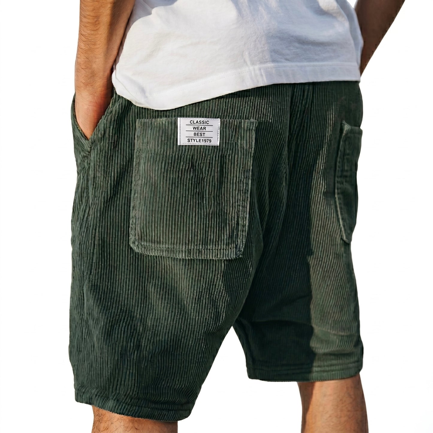 Víctor | Pantalones cortos elegantes de terciopelo