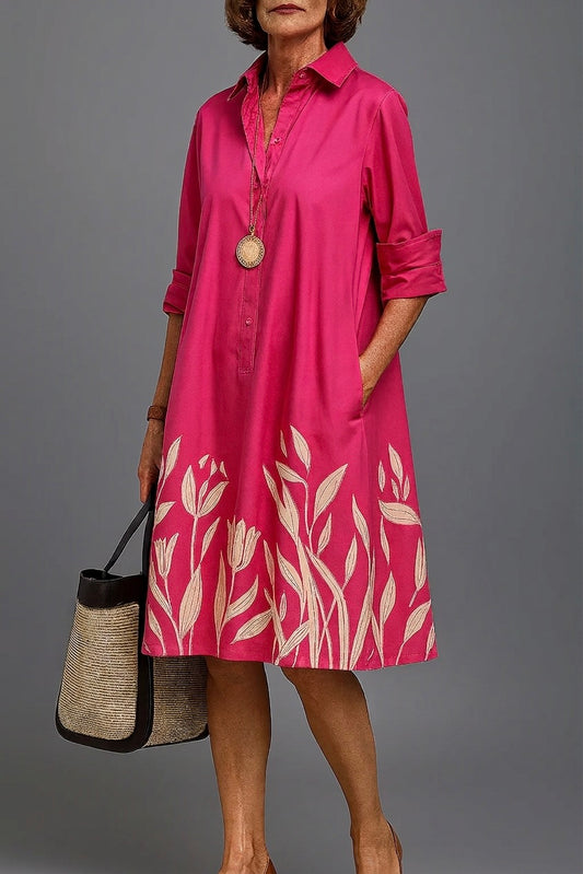 Ana María | Vestido midi cómodo