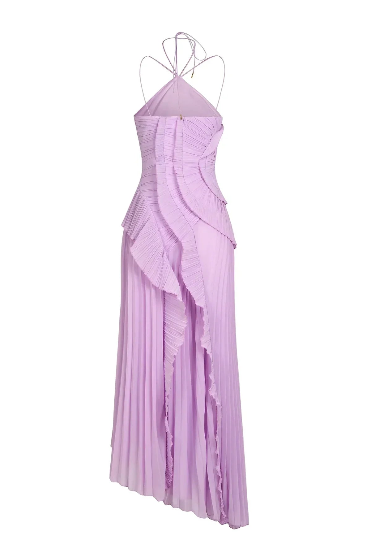 Melisa | Vestido de volantes color lavanda de edición limitada