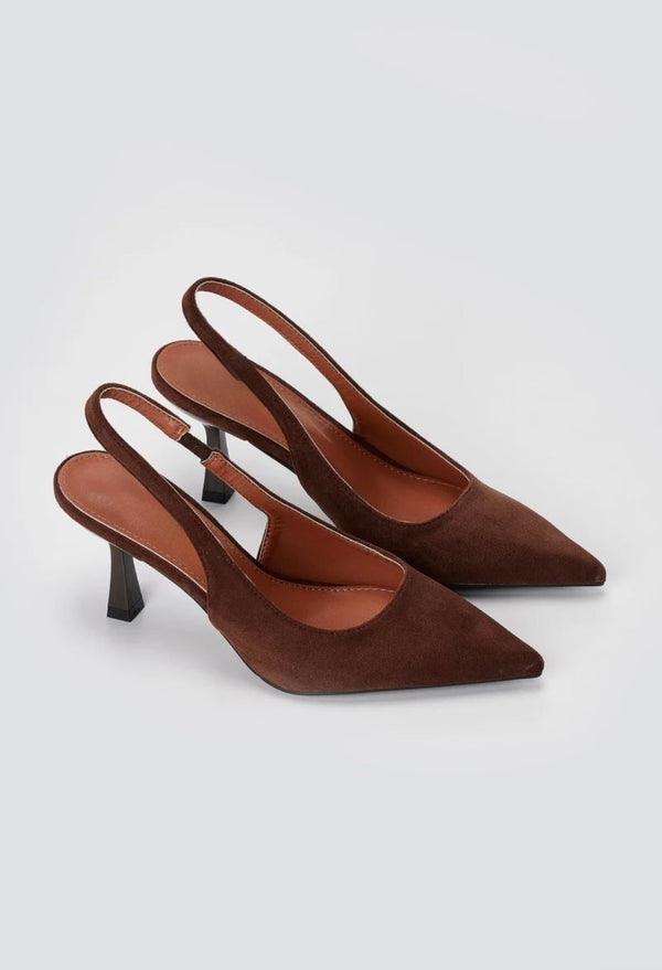 Verónica | Zapatos de tacón fino con tira trasera