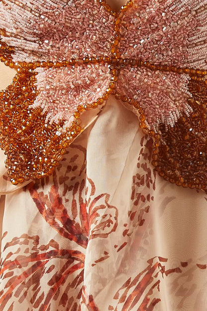 María | Vestido largo mariposa exclusivo